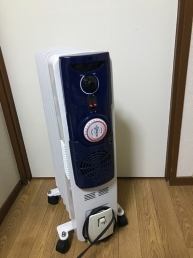 タオルも干せるオイルヒーター