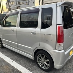 スズキ　ワゴンR　車　バイク　　　の画像