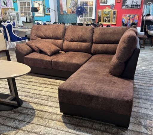 ■売り切れました■ミキインテリア■引取限定■アウトレット■展示品■訳あり■コーナーソファー■BR-BK■早いもの順になります