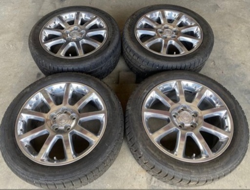 キャデラックホイール付スタッドレスタイヤ