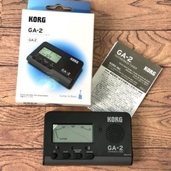 KORG☆ギター 、ベース チューナー☆GA-2☆コルグの画像