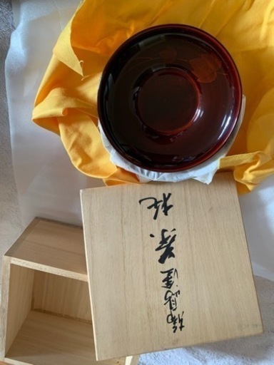 輪島塗　茶托【 宮内庁御用達 】4枚