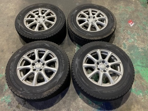 デリカ D5 スタッドレスタイヤ ホイールセット