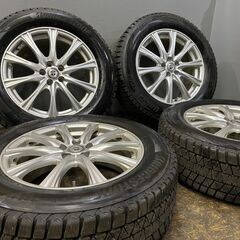 【BS BLIZZAK DM-V3 225/60R17】スタッドレス【WedsJOKER 17インチ 7J5HPCD100+50】2019年製 フォレスター レガシィアウトバック等(VTG430)クレジットカード QRコード決済可能