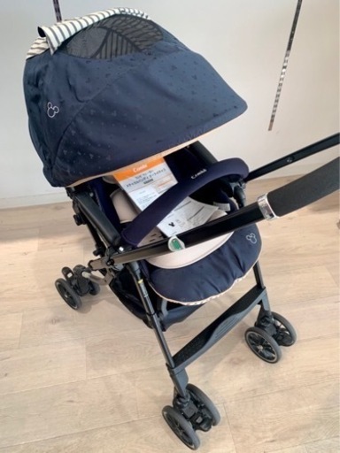 ■店頭引取限定■美品☆コンビ　ベビーカー　メチャカルハンディオート４キャス♫