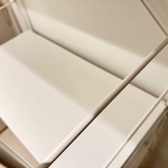 【地震対策OK】無印良品スチールユニットシェルフ・大ワイド【つっぱりパーツ付き】の画像
