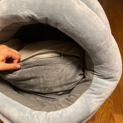 犬猫兼用ベッドクッション洗えるsの画像