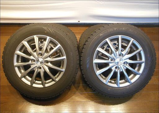 ★★　バリ山！　スタッドレス＆アルミホイールセット！　【１７５／６５Ｒ１４】　お届け可能です！　★★
