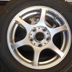 ★★　バリ山！　スタッドレス＆アルミホイールセット！　【２０５／６５Ｒ１５】　お届け可能です！　★★の画像