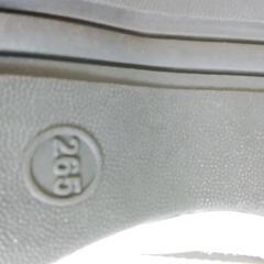 【新品同様】鉄板入り安全靴】お洒落な安全靴26.5㎝の画像