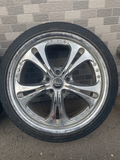 札幌　Kerberos2 19インチ8jj アルミホイールセット　オデッセイ等ホンダ車にオススメ！
