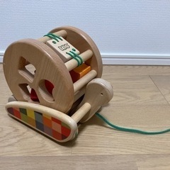 【一時受付停止】ボーネルンド 知育玩具 カタツムリ カラフルプルトイ