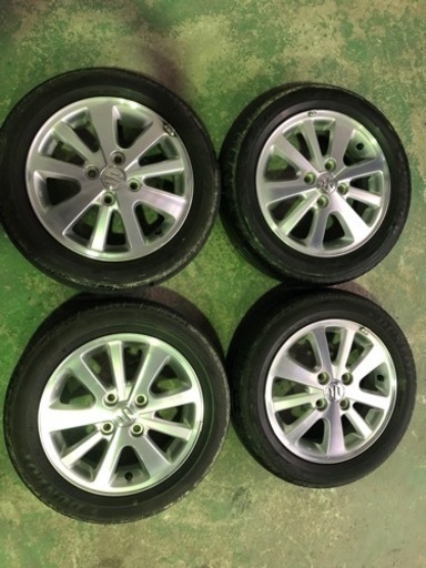 スズキ純正エブリイワゴン　DA17W　ホイール4本セット　美品