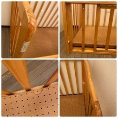 (受け渡し決まりました。)katoji ベビーベッドの画像