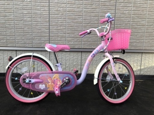 子供用　プリンセス　自転車　18インチ