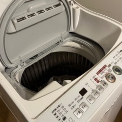 明日まで‼️シャープの電気洗濯乾燥機💧の画像