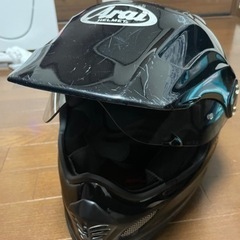 アライ　ツアークロス2 ヘルメット 中古 傷多い  61-62cmの画像