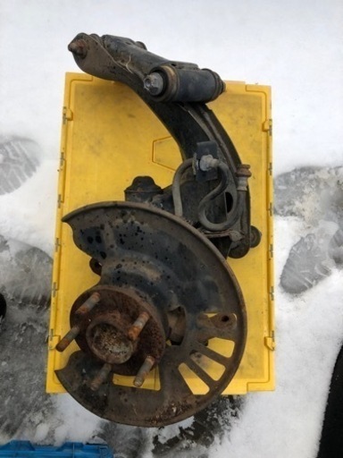 HCR32 スカイライン フロント ハブ ナックル アッパー　キャリパー左右 5穴 S13 180SX 5穴化 加工流用