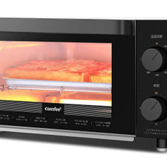 COMFEE  オーブントースター 4枚焼き トースト 12L ...