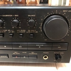 Victor TD-V515 3ヘッドカセットデッキの画像