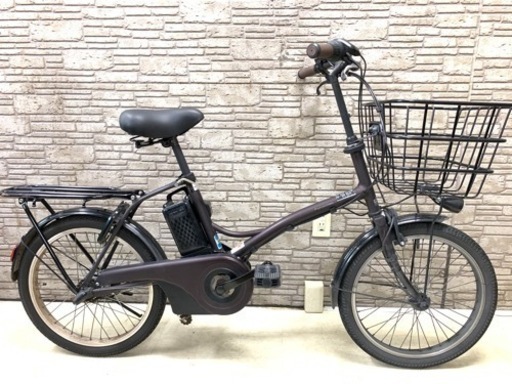 新生活応援SALE 東京23区配達無料　2018年モデル　Panasonic グリッター　電動アシスト自転車 20型 12Ah電動自転車☆中古☆パナ