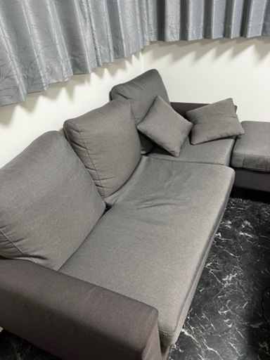 3人掛けコーナーソファー