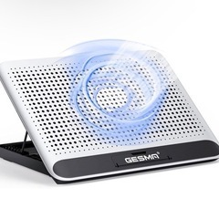 ノートパソコン PC用 スタンド 冷却 アルミ合金製 風量調節 6段階