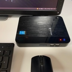 32インチ4Kモニター、小型パソコンセット 中古