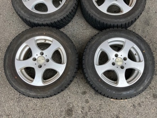 スタッドレス＆アルミ175/65R14SET!フィットなどに!