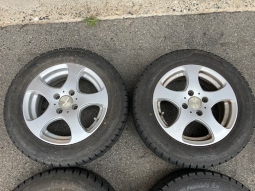 スタッドレス＆アルミ175/65R14SET!フィットなどに!