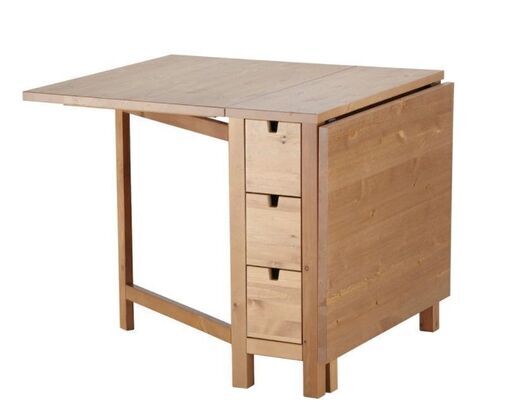 IKEA イケア　NORDEN ノールデン　ダイニングテーブル　ゲートレッグテーブル