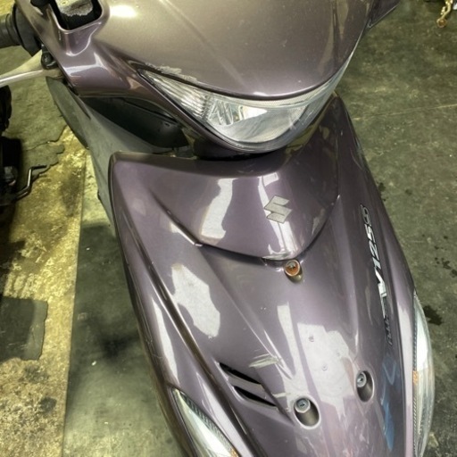 SUZUKI アドレスv125s   セル始動　実動　125cc ピンクナンバー　スクーター　福岡市南区