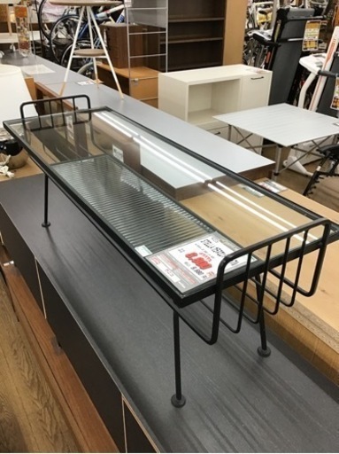 LK-66【ご来店頂ける方限定】ウニコ　STELLAガラスセンターテーブル