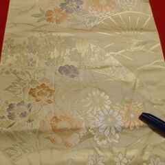 正絹　袋帯　六通　幅31.5　長さ419の画像