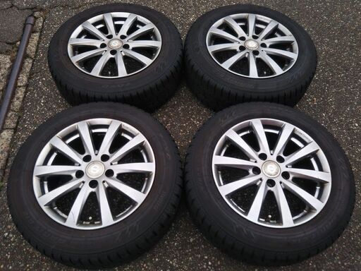 冬 VW アウディ A4 ワーゲン 人気のスパルコ【富山】アウディA4 ヴァリアント ゴルフ ビートル トゥーラン 205/60R16 PCD112 +37 ET37 中古4本