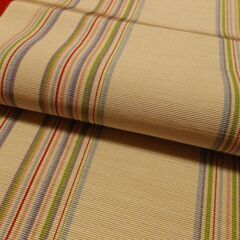 正絹　半幅帯　両面全通　浴衣に　博多帯　幅15　長さ356の画像