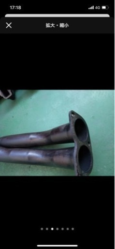 ハコスカ　純正エキマニ