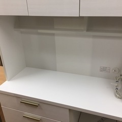 ニトリの3枚扉レンジボード（ホワイト）です。【トレファク東大阪店】