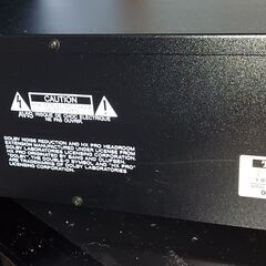 ダブルカセットテーププレーヤー（＆レコーダー）の画像