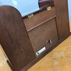 取引場所　南観音　A  2112-187  ジュエリーケース　木の宝石箱　工芸品　オルゴール付の画像