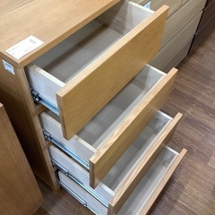 無印良品 4段チェスト ナチュラル