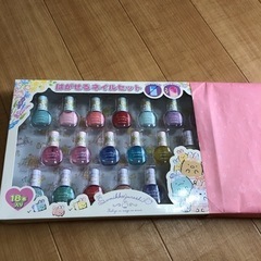 すみっコぐらし　はがせるネイルセット　18本入り　新品　未使用の画像