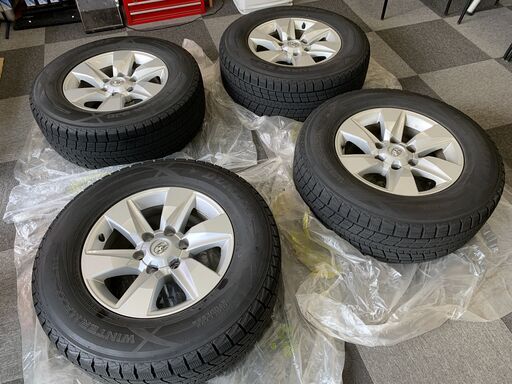265/65R17　中古スタッドレス、アルミセット純正ナット付き