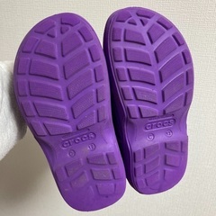 クロックス　長靴　18.5の画像