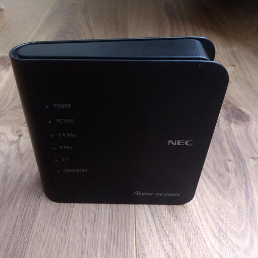 【美品】NEC 無線LANルータ Aterm PA-WG1200CR