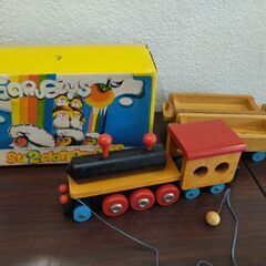 未使用・ロシア製木製玩具