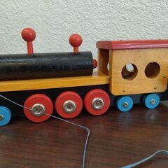 未使用・ロシア製木製玩具の画像