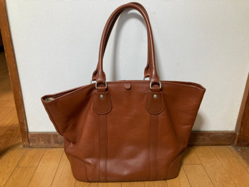 本革　トートバッグ