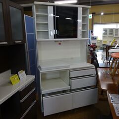 丸仙工業　2枚スライド扉キッチンボード　114ピストロ【愛品倶楽部柏店】 の画像