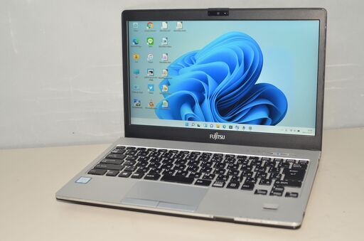 中古軽量 ノートPC 先取り最新OS Windows11 富士通 S936/M 高性能 i5-6300U/メモリ4GB/HDD500GB/13.3インチ/無線内蔵/便利なソフト多数